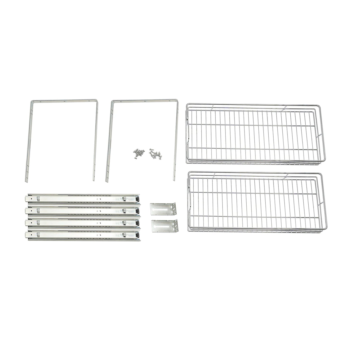 2‑Tier Pull Out Cabinet Organizer