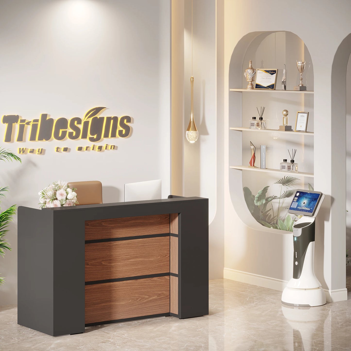 LED Reception Desk
