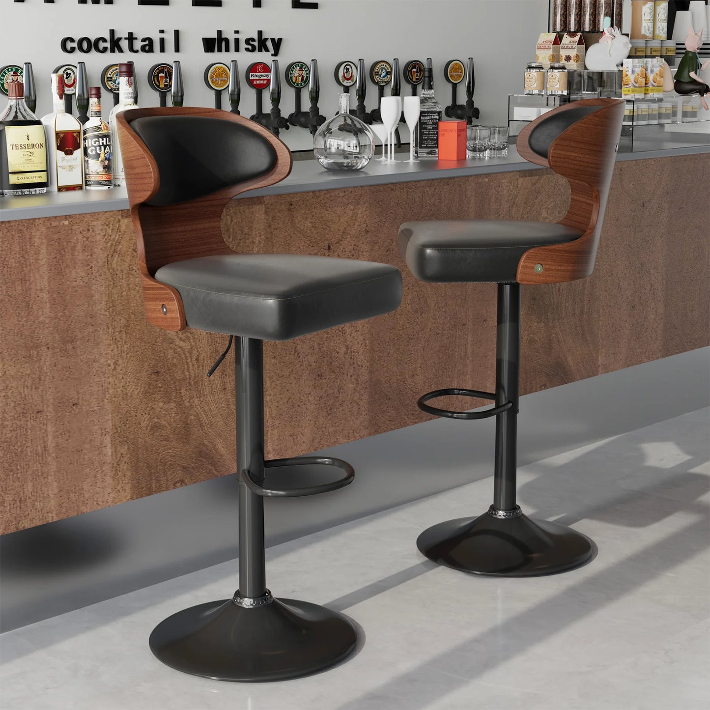 Adjustable Swivel Counter Chairs