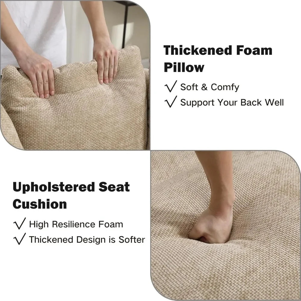 Oversized Round Accent Chair