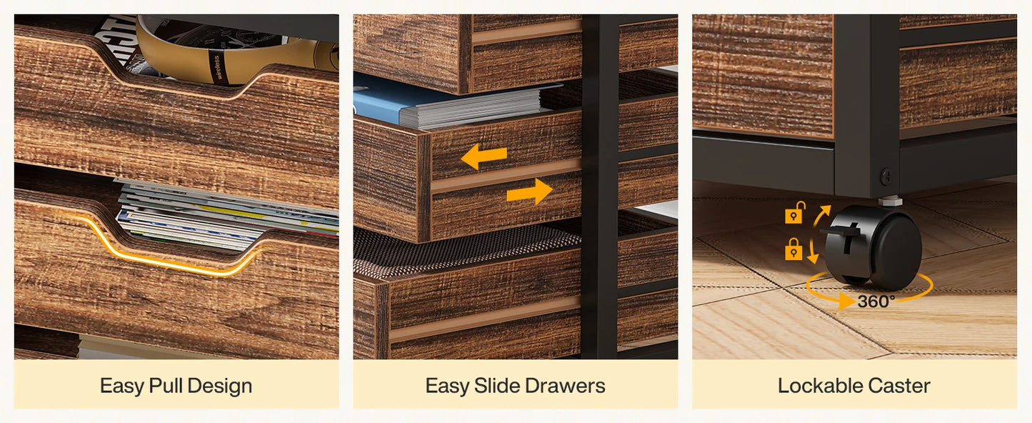 7 Drawer Mobile Cabinet