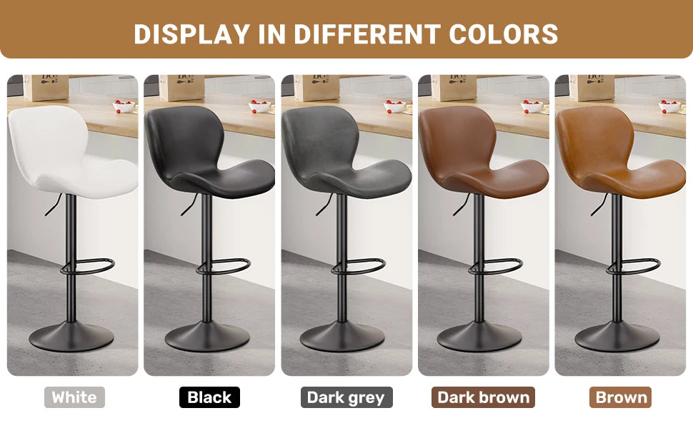 Adjustable Swivel Bar Stools