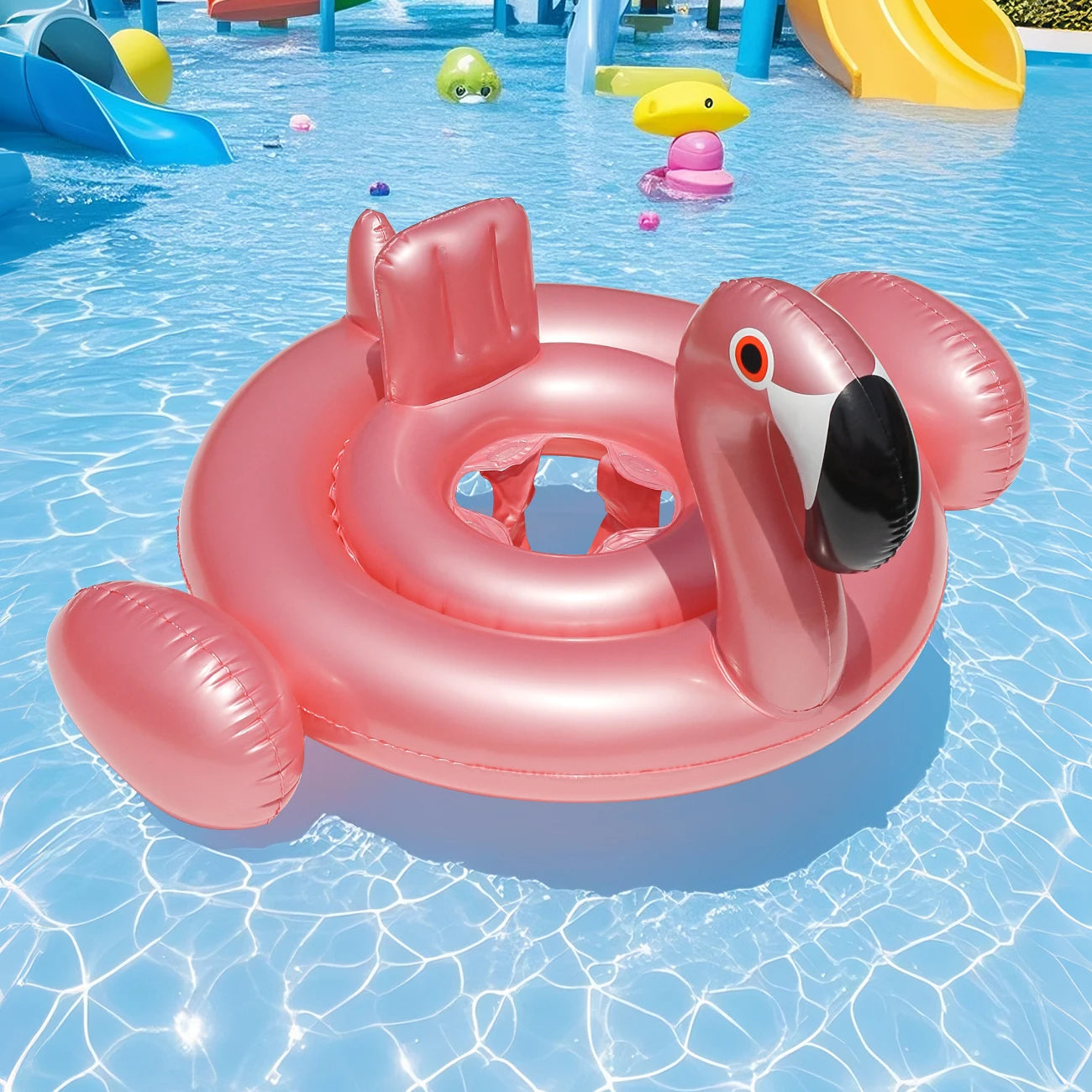Inflatable Flamingo Seat Ring