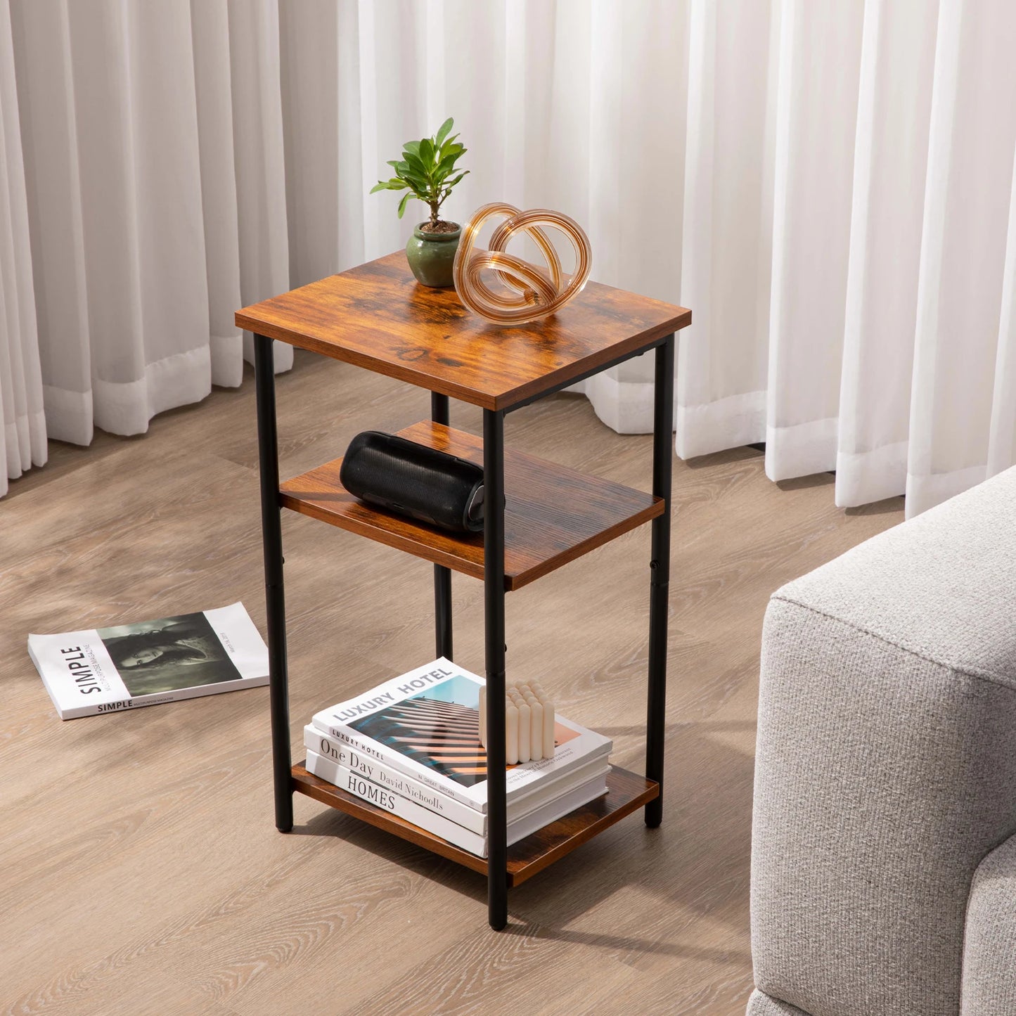 2/3-Tier End Table