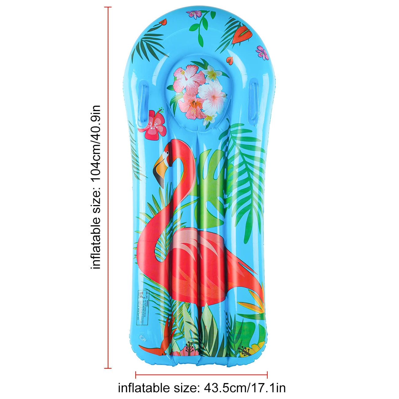 Thickened Yellow Surfboard with Safety Handle