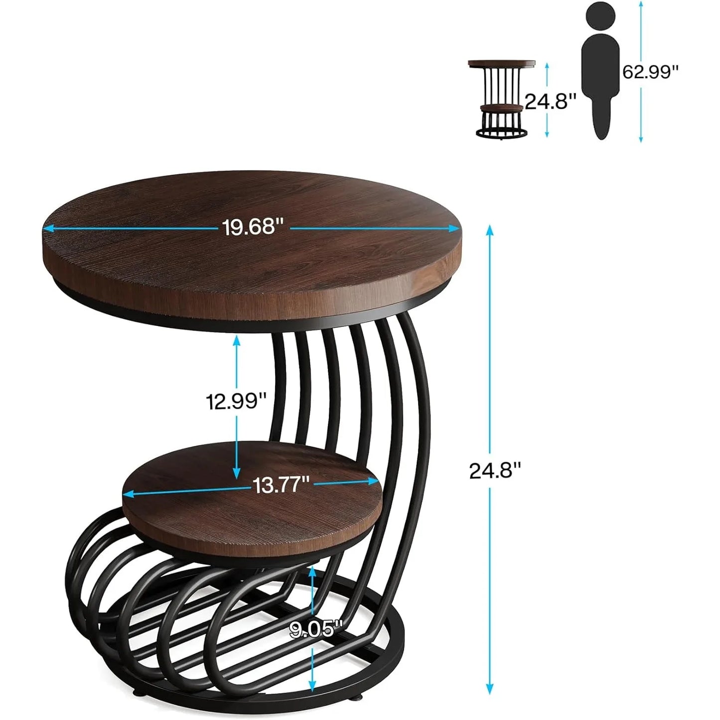 Arc Side End Table