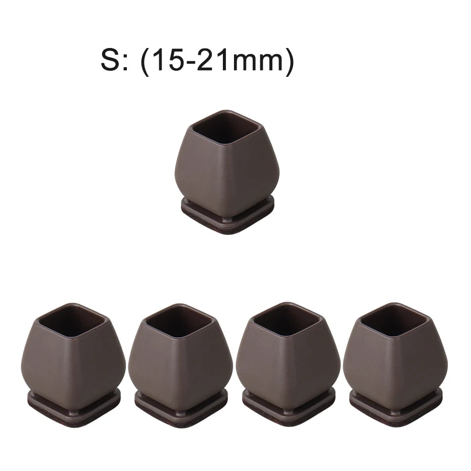 Chair Leg Floor Protectors with Felt Pads