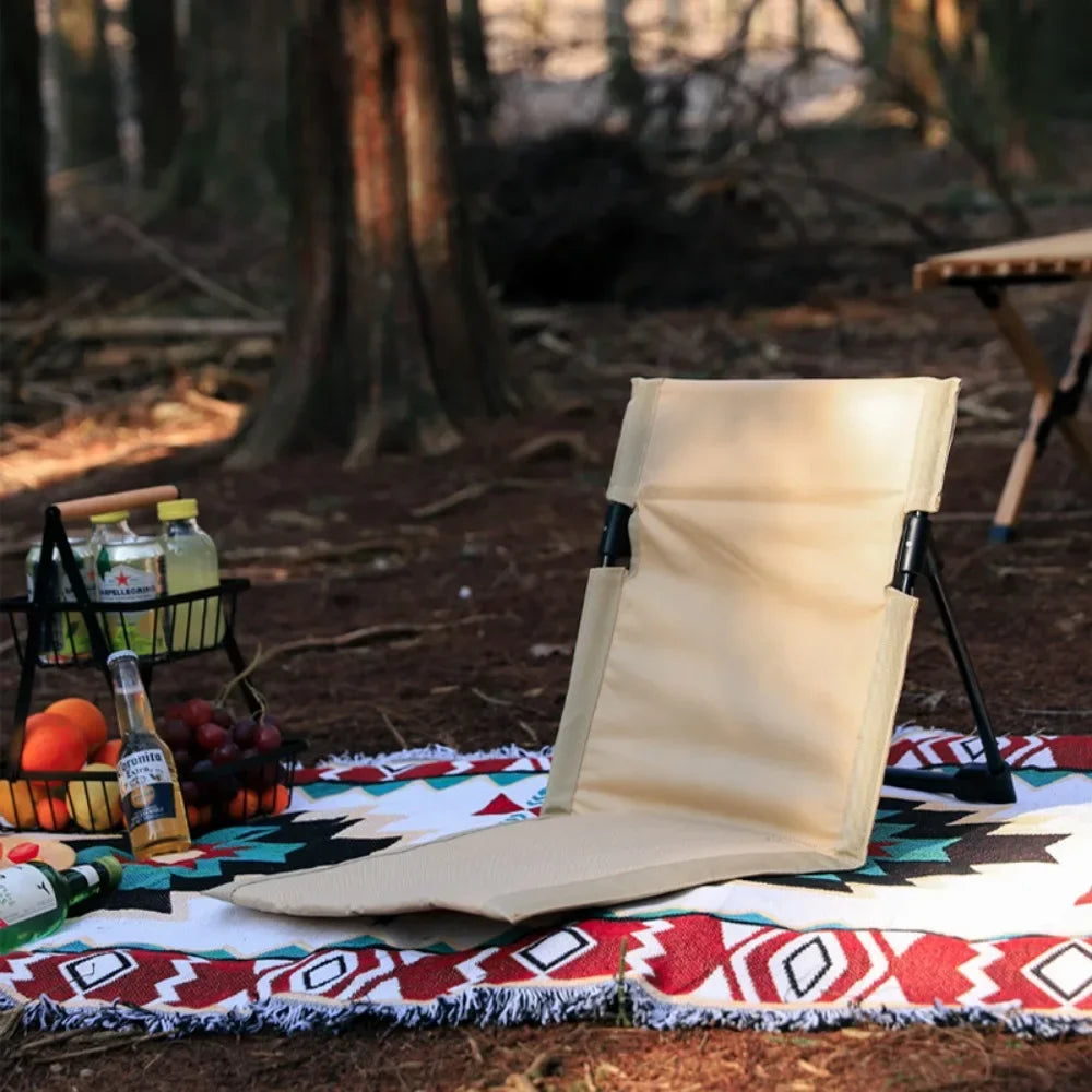 Foldable Backrest Camping Chair