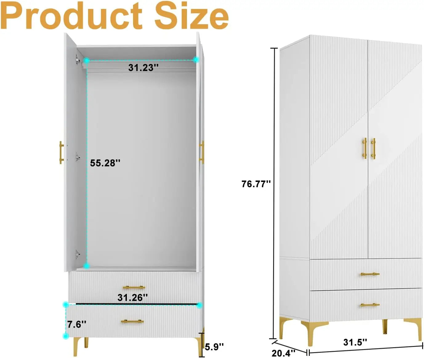 Twill Wood Armoire