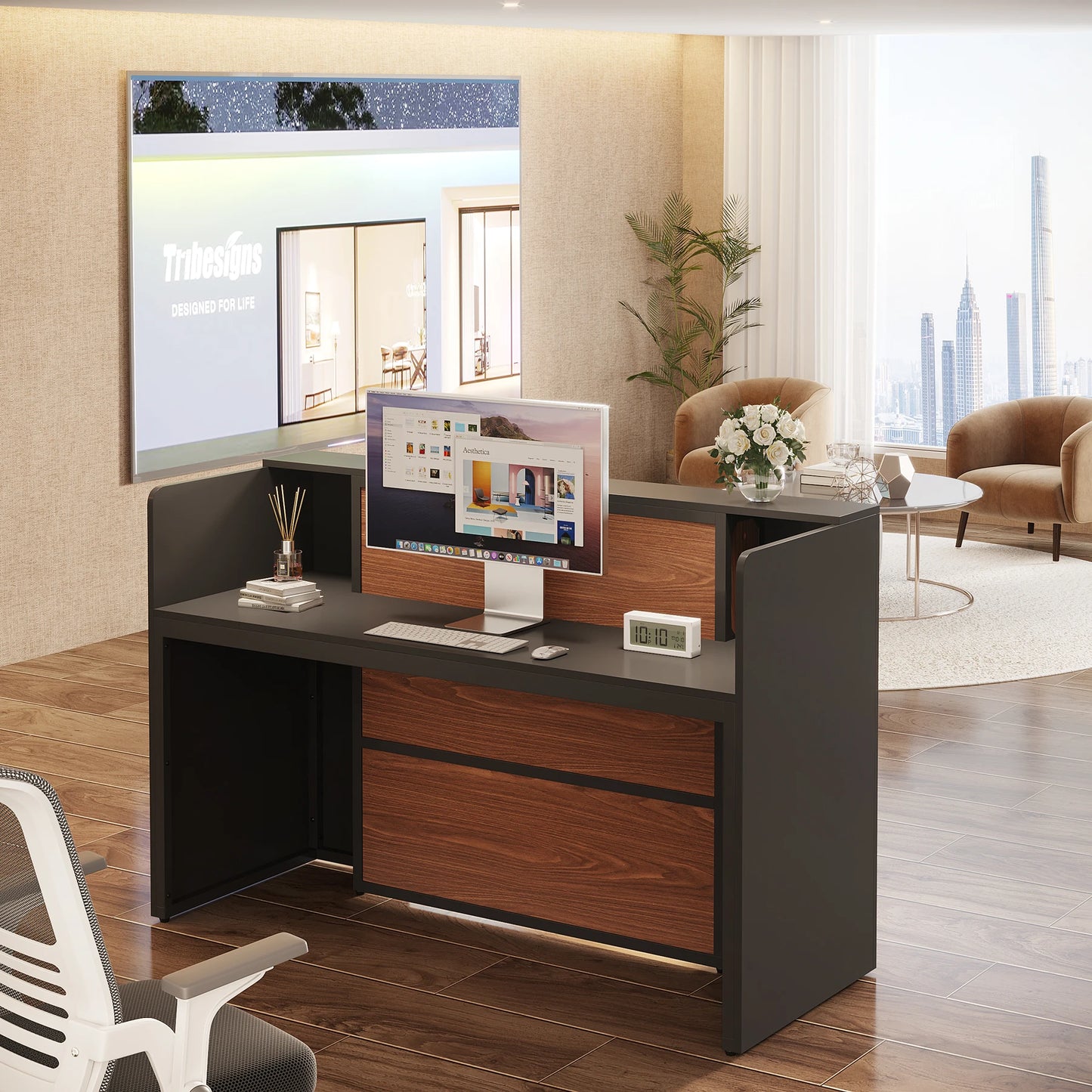 LED Reception Desk