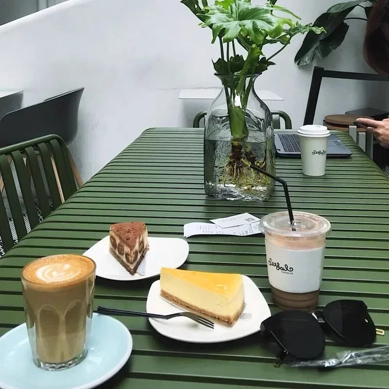 Outdoor Iron Cafe Set