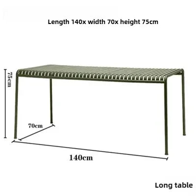 Outdoor Iron Cafe Set