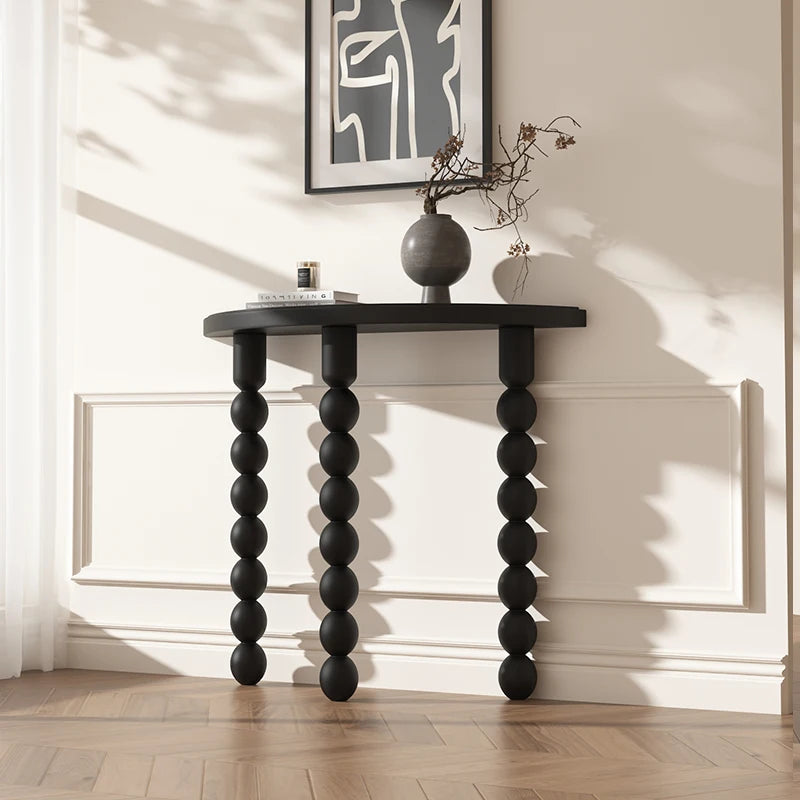 Hallway Luxury Corner Table Unique Modern Mid Century Wood Corner Table Entryway Salon Mesa Para Sala Living Room Furniture