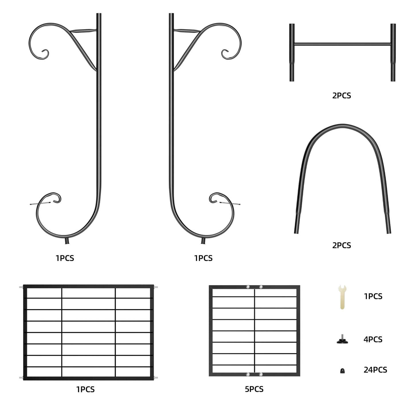 6-Tier Metal Plant Stand