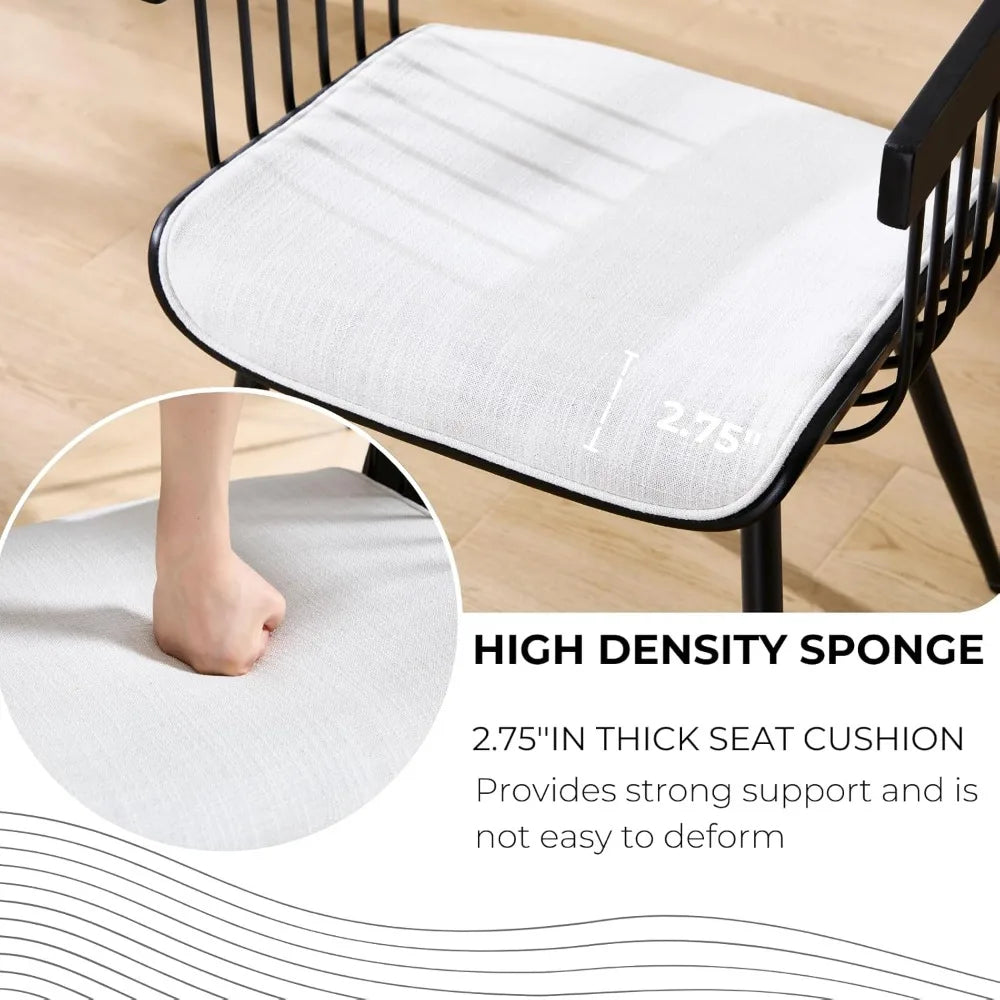 Beige Upholstered Armchairs