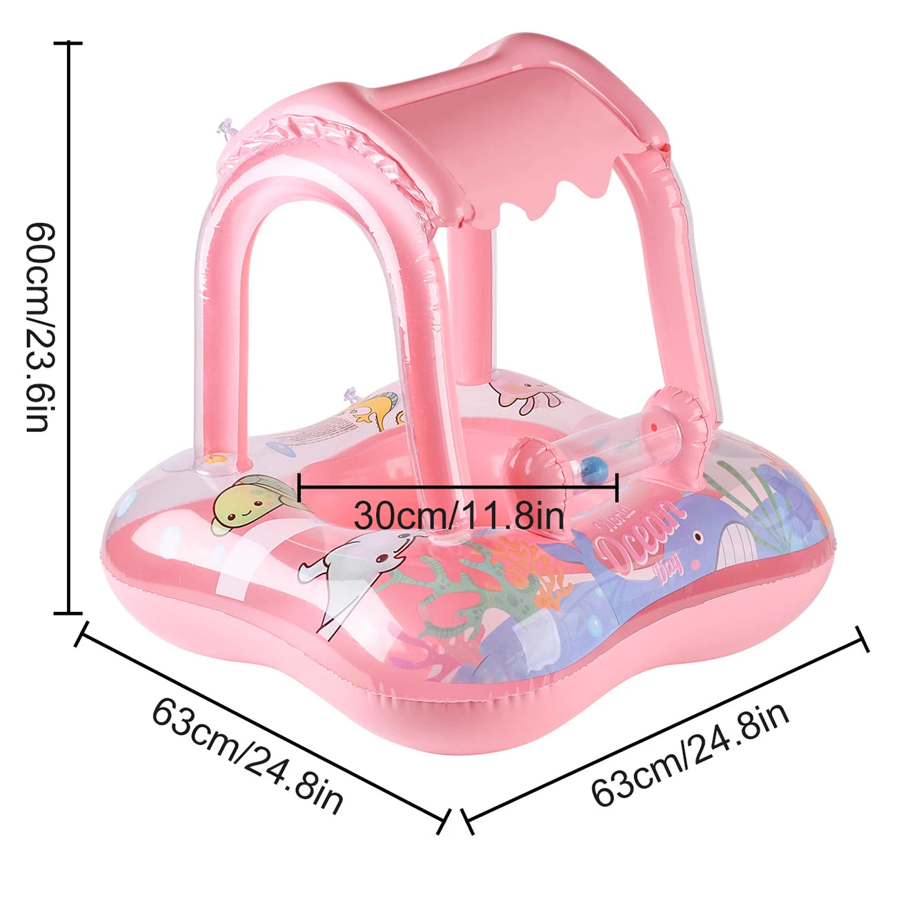 Pool float with canopy for Kids