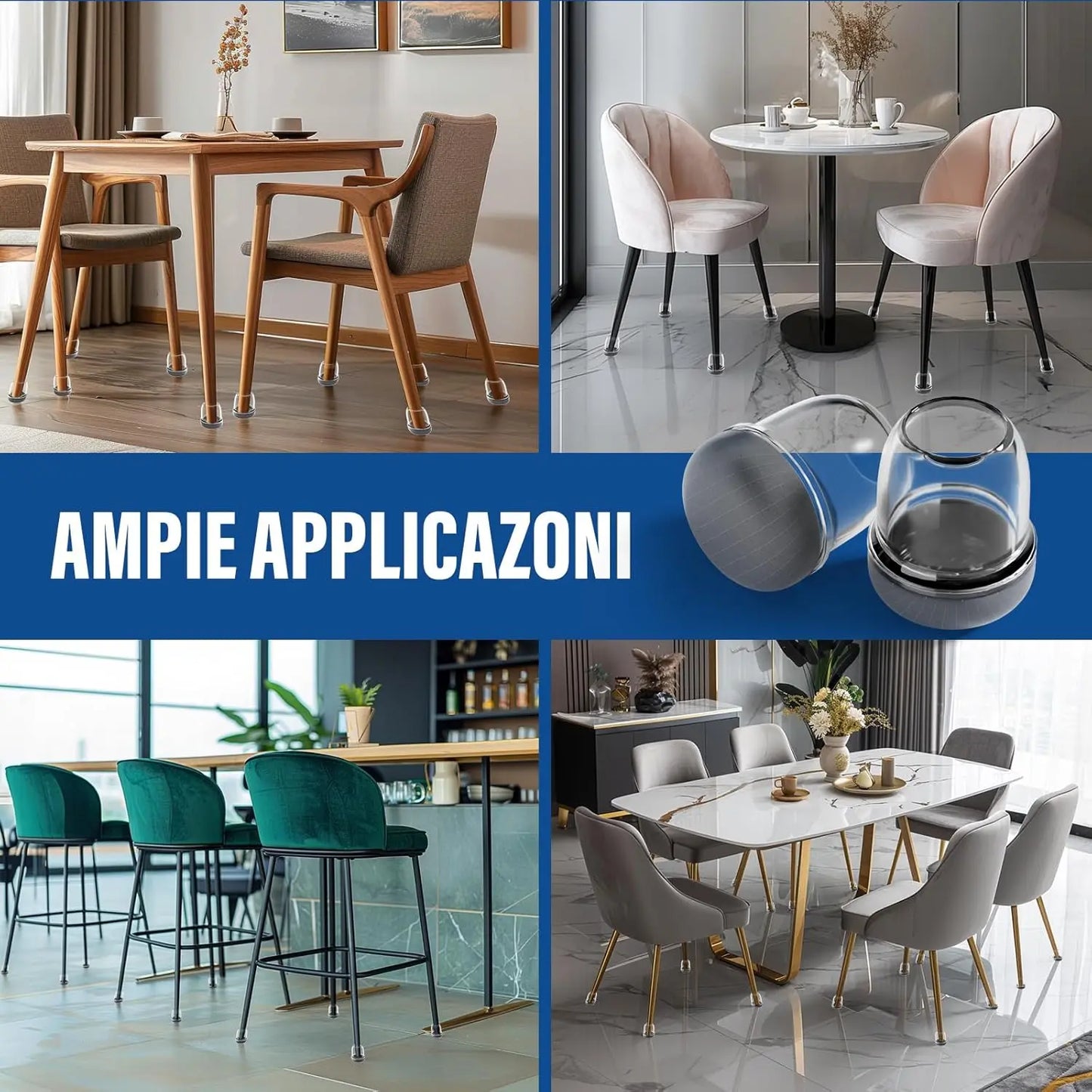 Round Chair Leg Protectors