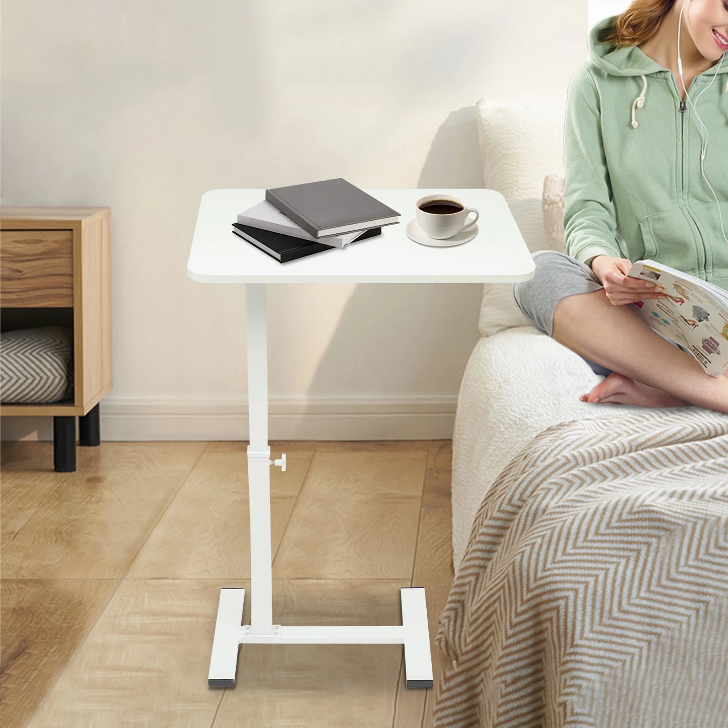 Adjustable Bedside Table