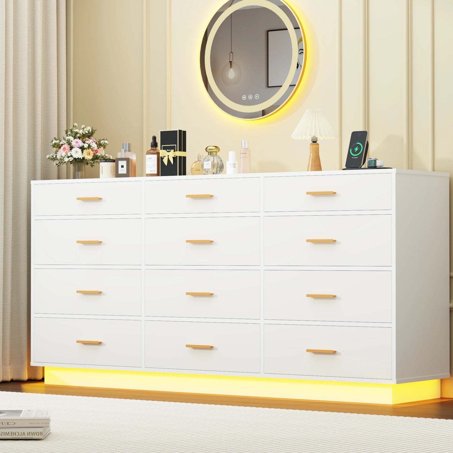 Modern chest of drawers for the living room