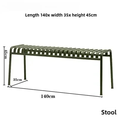 Outdoor Iron Cafe Set