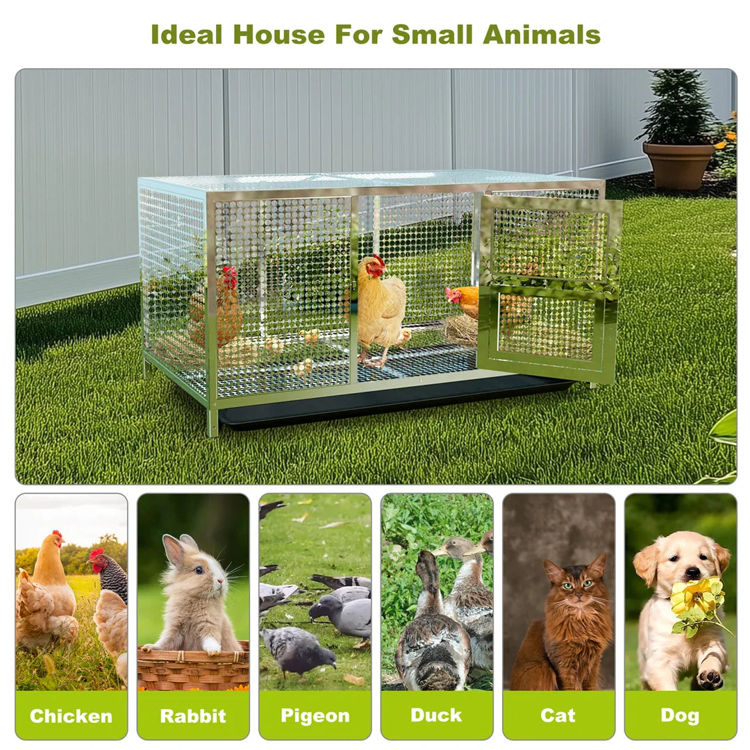 Stainless Steel Chicken Cage