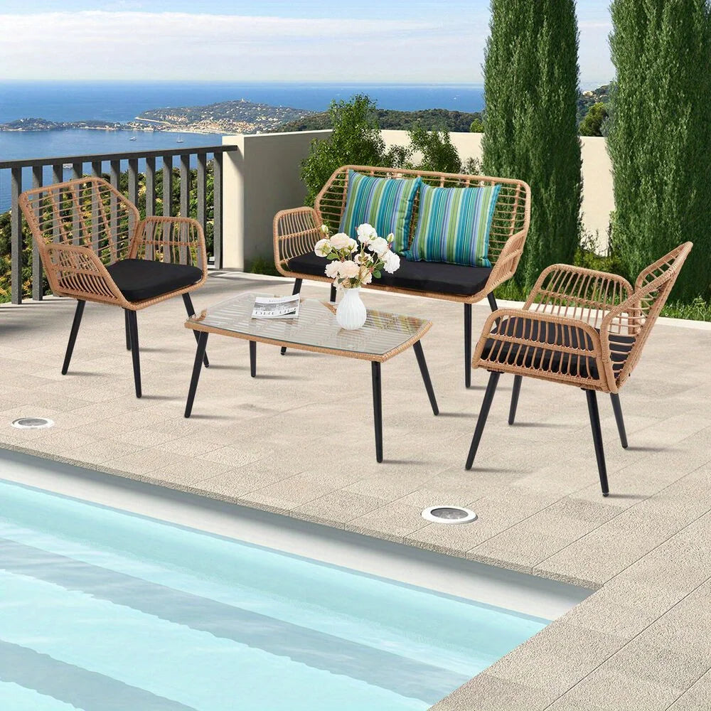 Rattan Patio Set