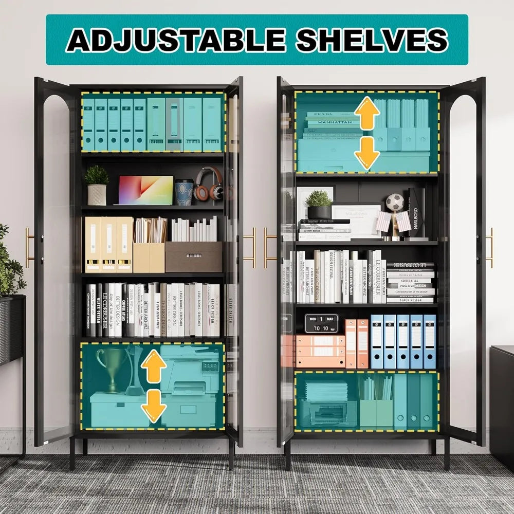 Glass Door Bookcase