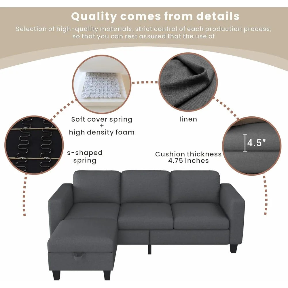 Modular Linen Sectional