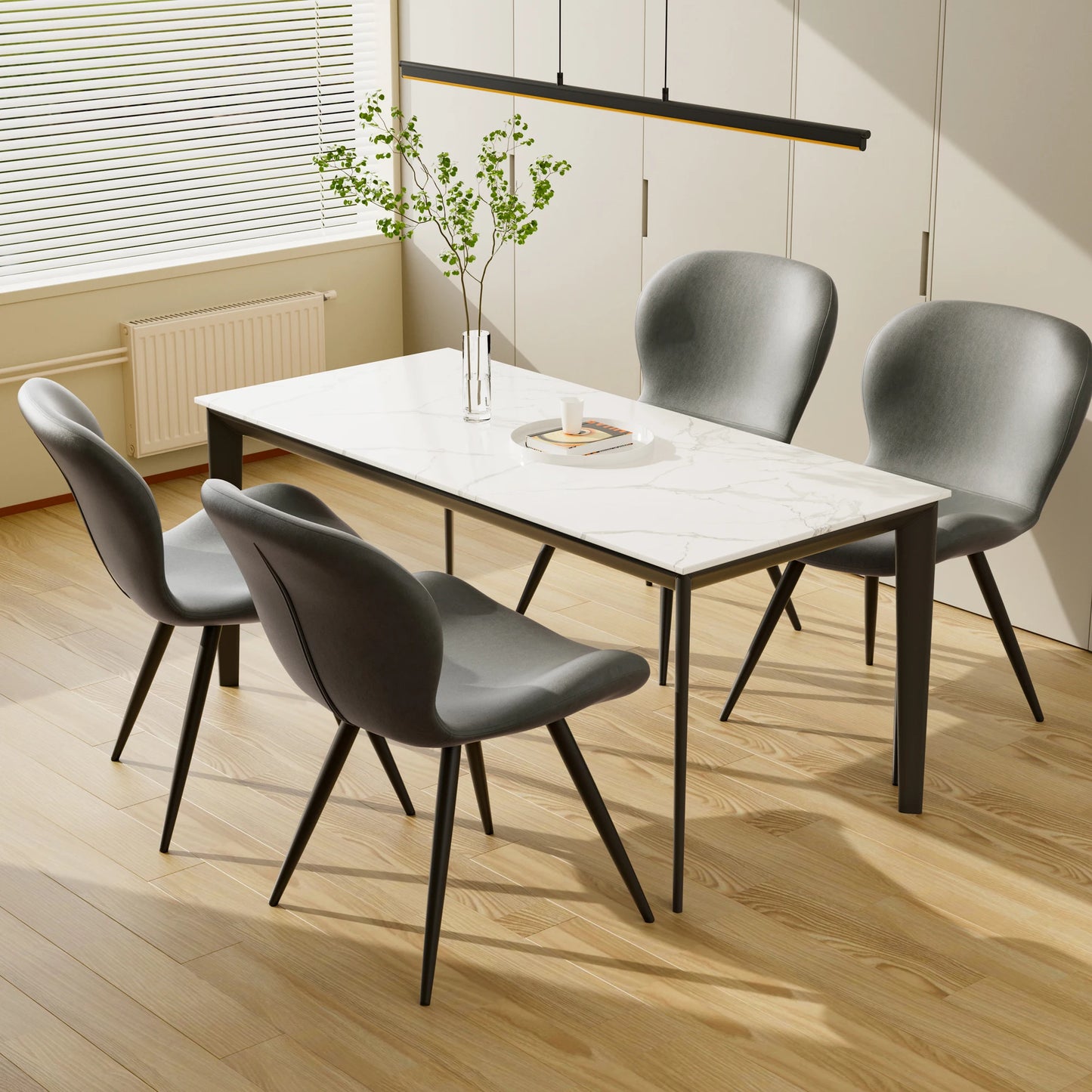 Modern Fabric Dining Chairs