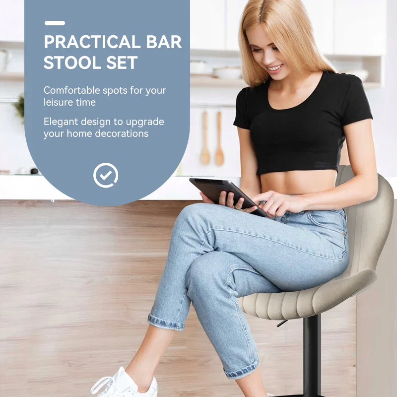 Adjustable Bar Stools