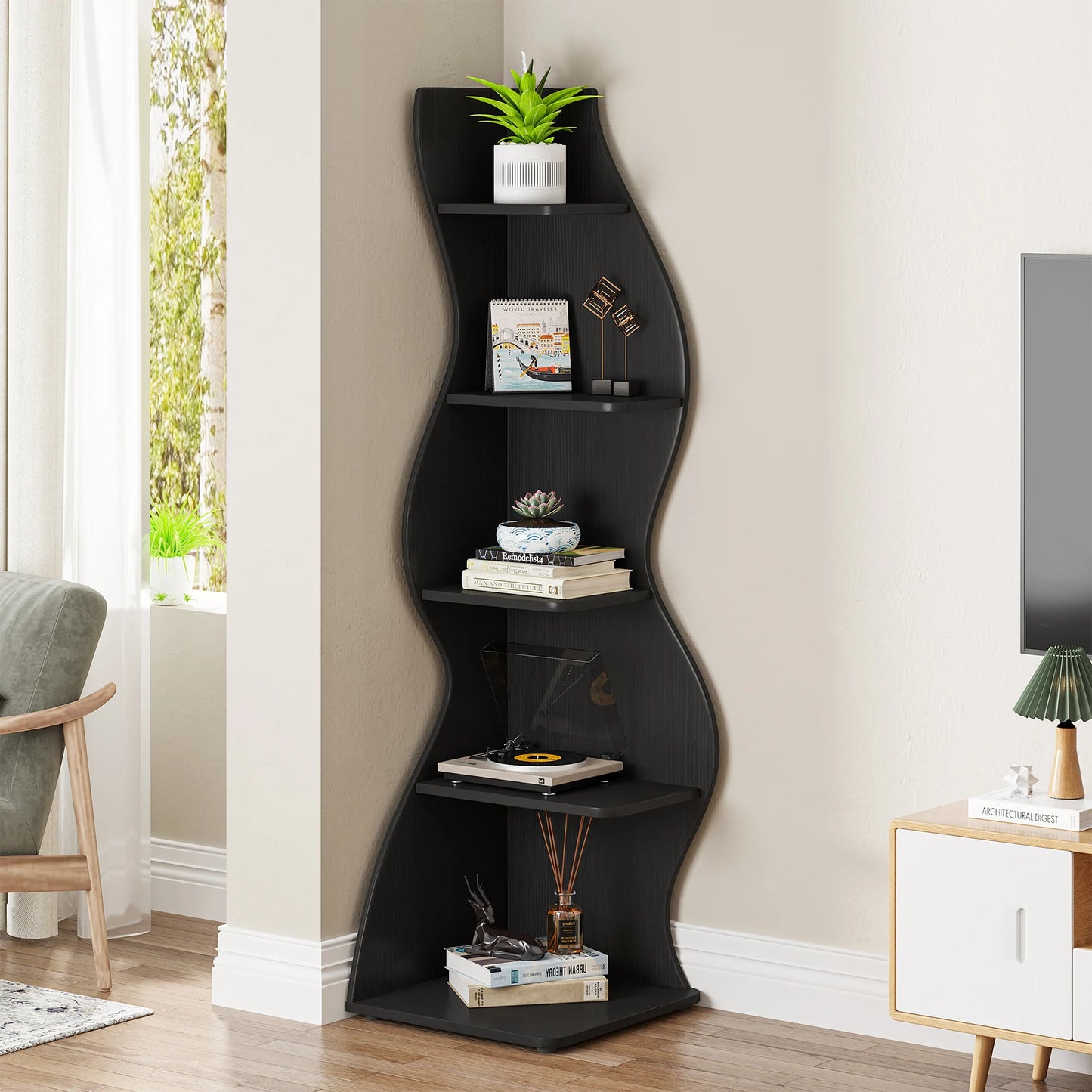 Corner 5‑Tier Shelf