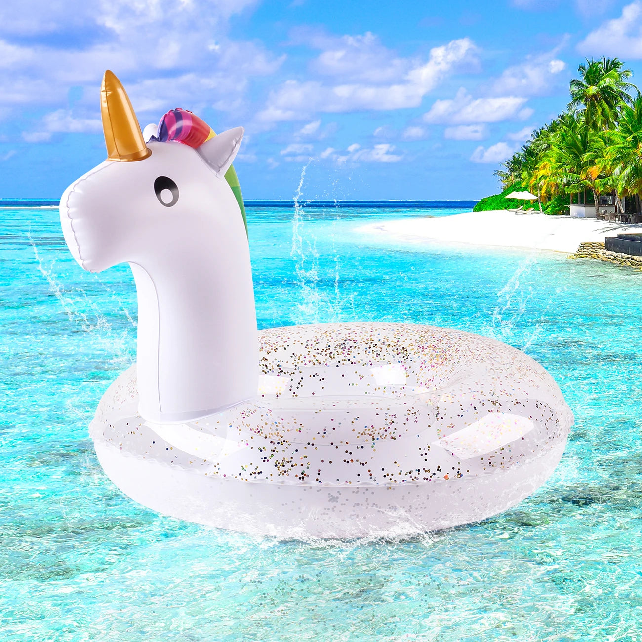 Unicorn Shaped Pool Float