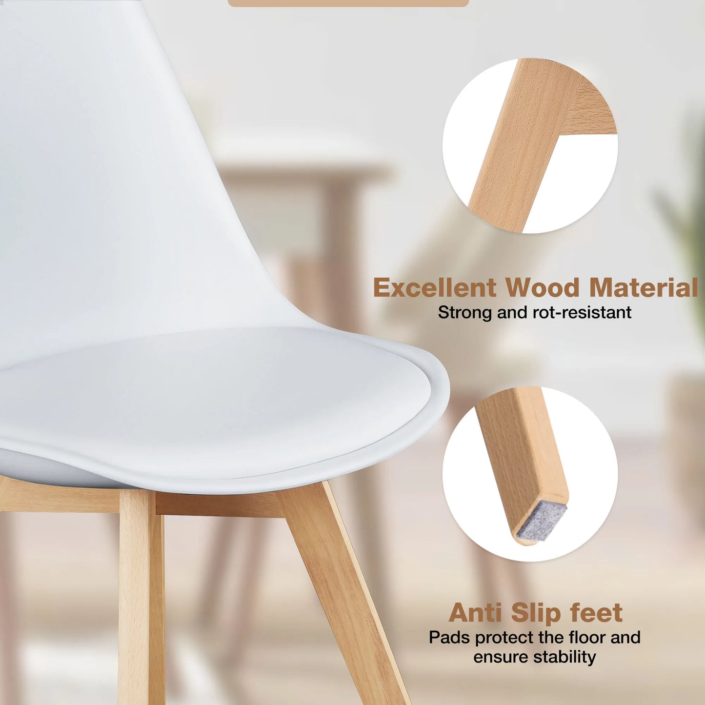 PU Leather Dining Chairs