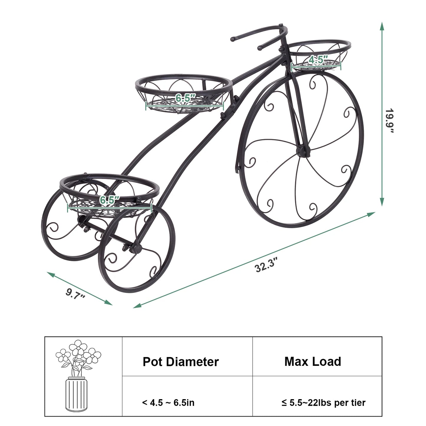 Bicycle Plant Stand