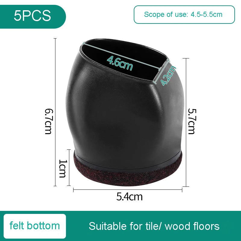 Rubber Chair Wheel Stopper