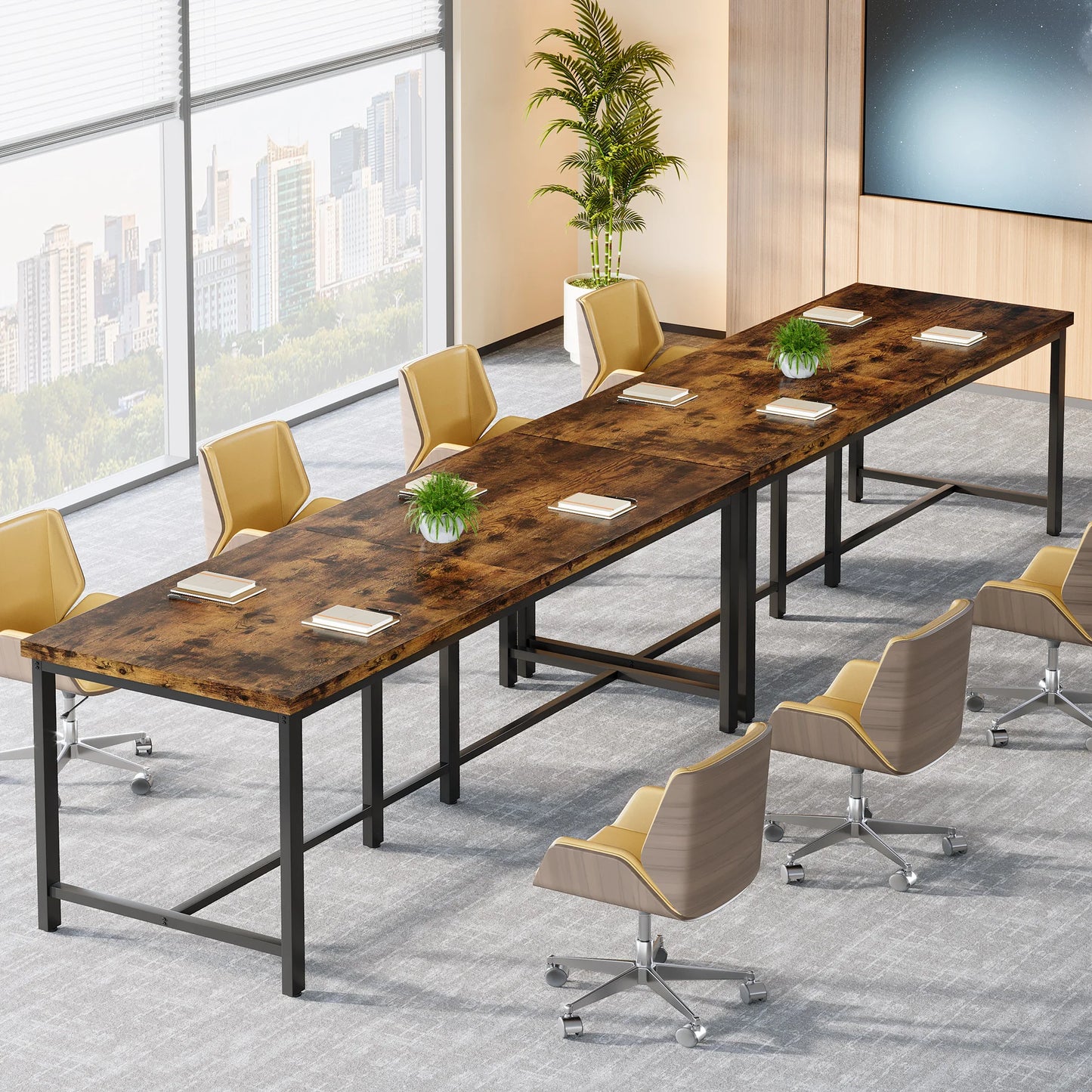 Dual Workspace Desk