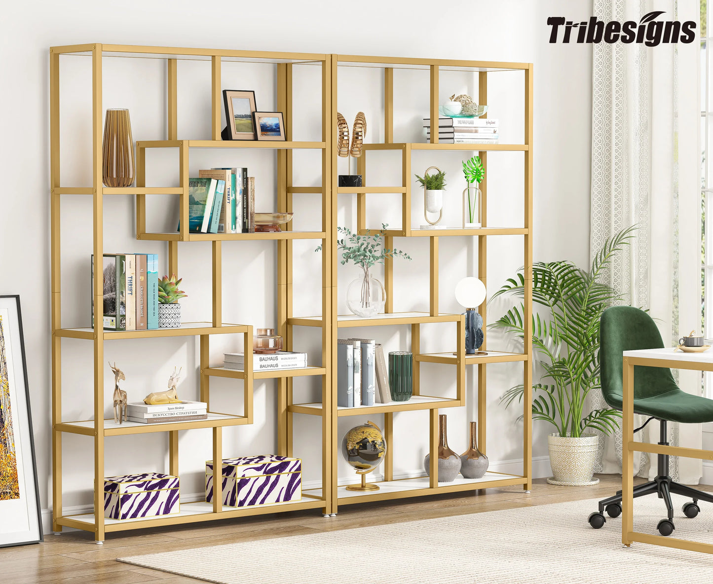 Faux Marble Display Shelf