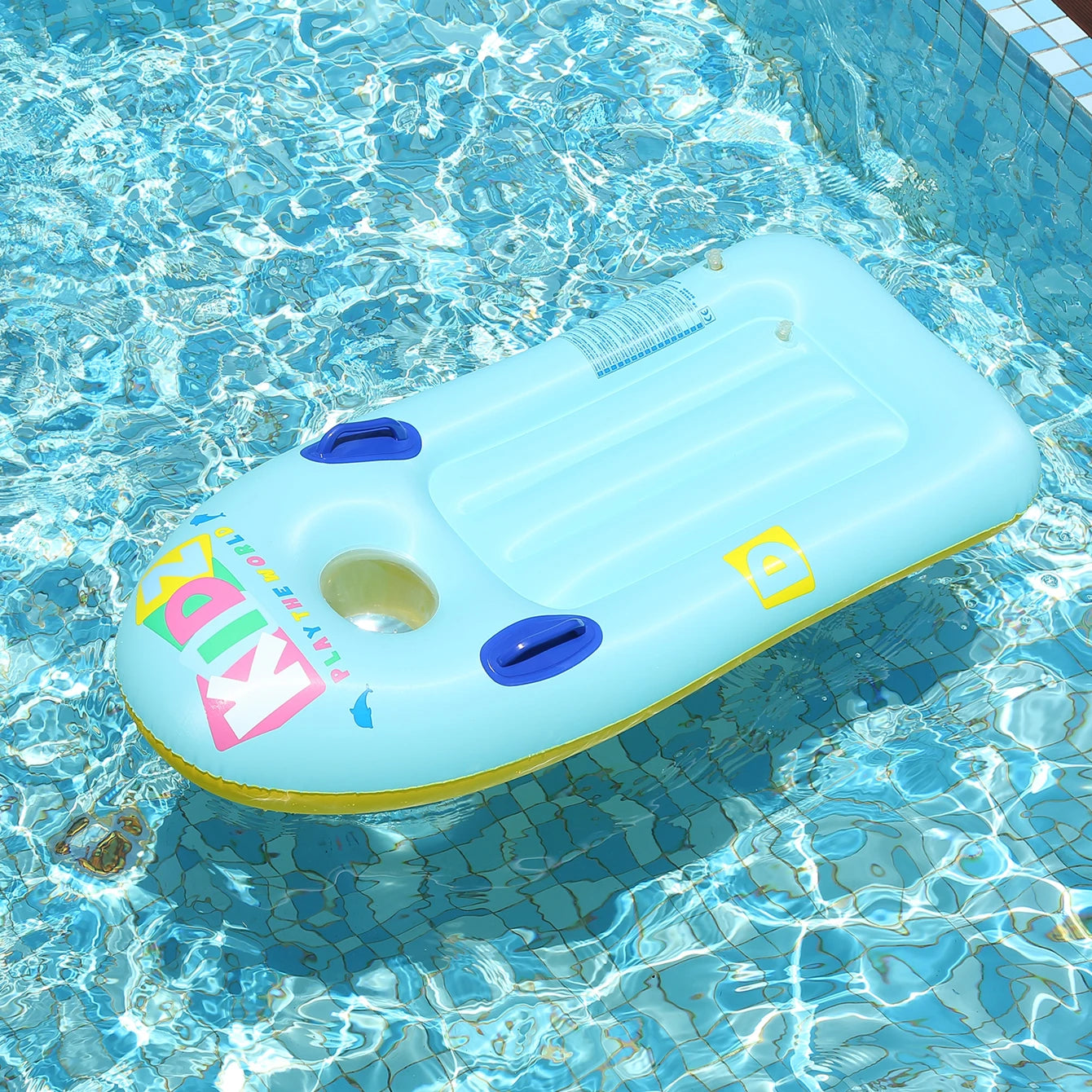 Bodyboard with Non-Slip Handles