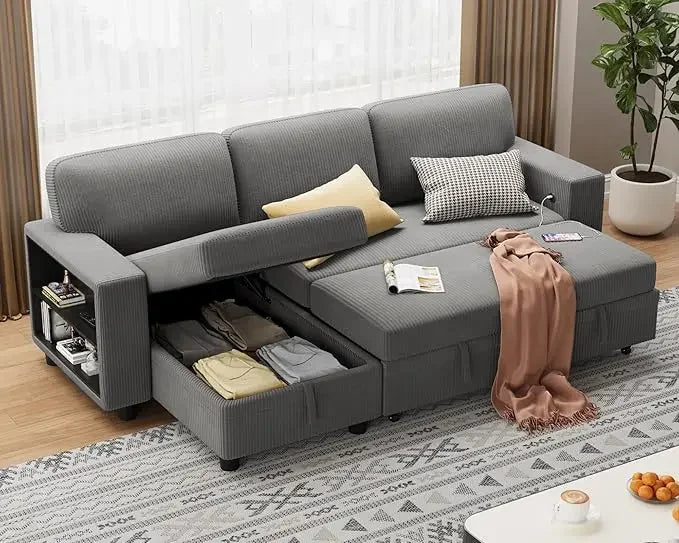 Convertible Sleeper Sofa Bed