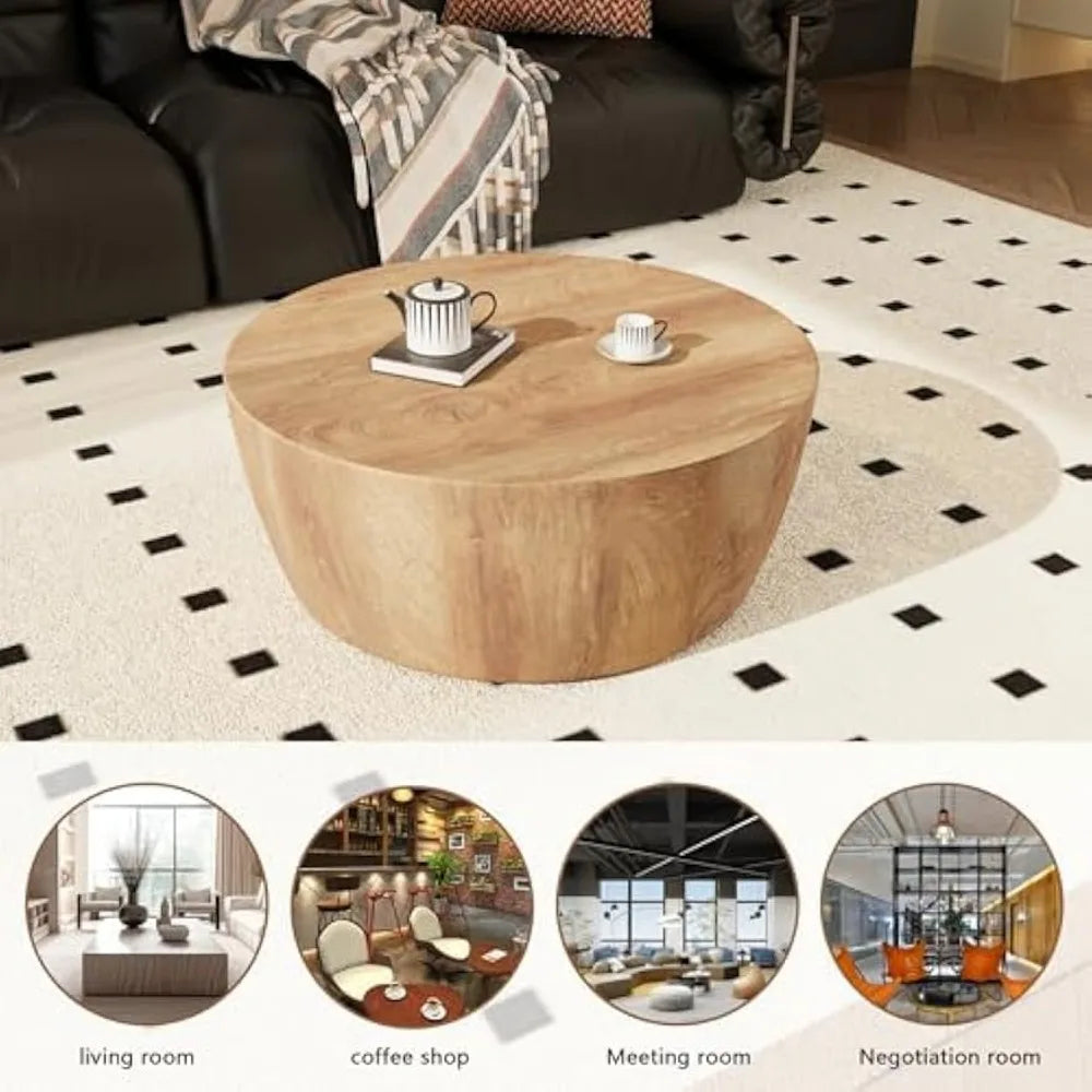 Vintage Round Coffee Table
