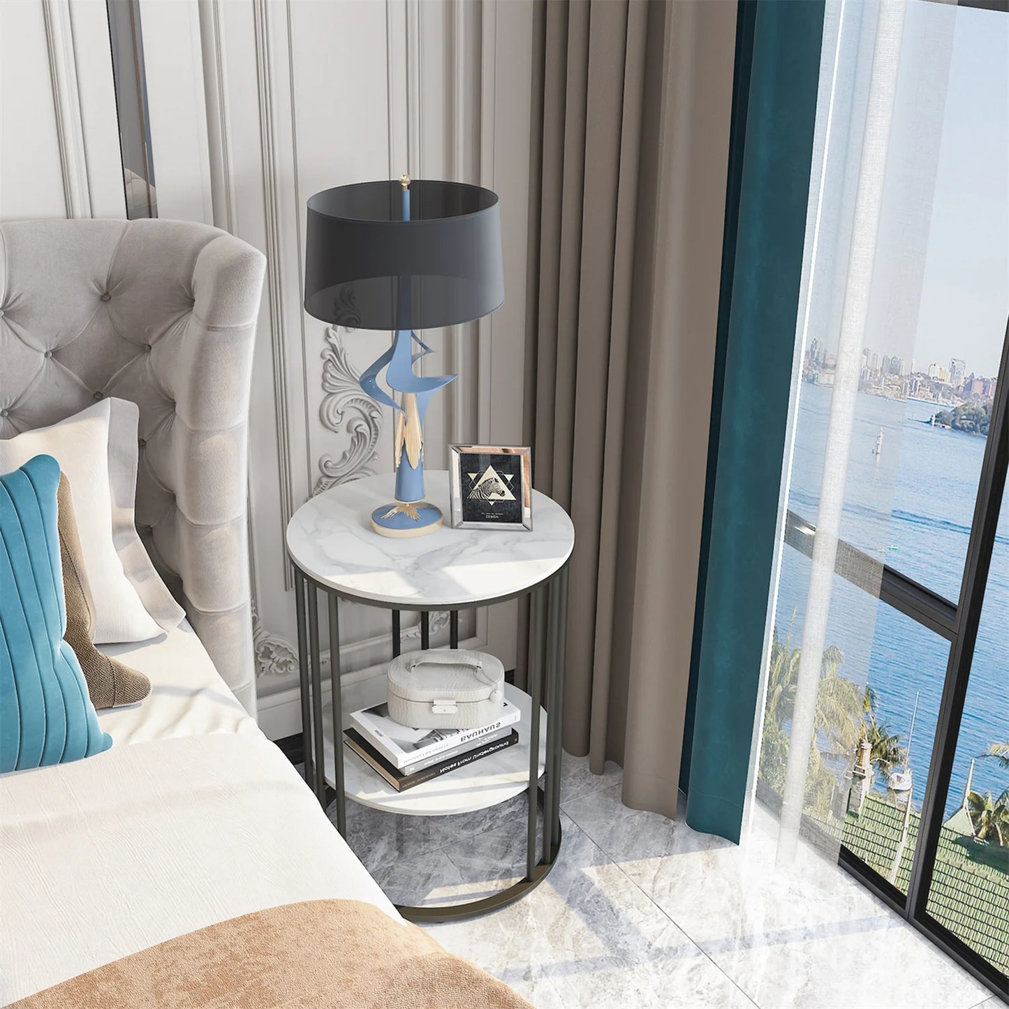 Sintered Stone End Table