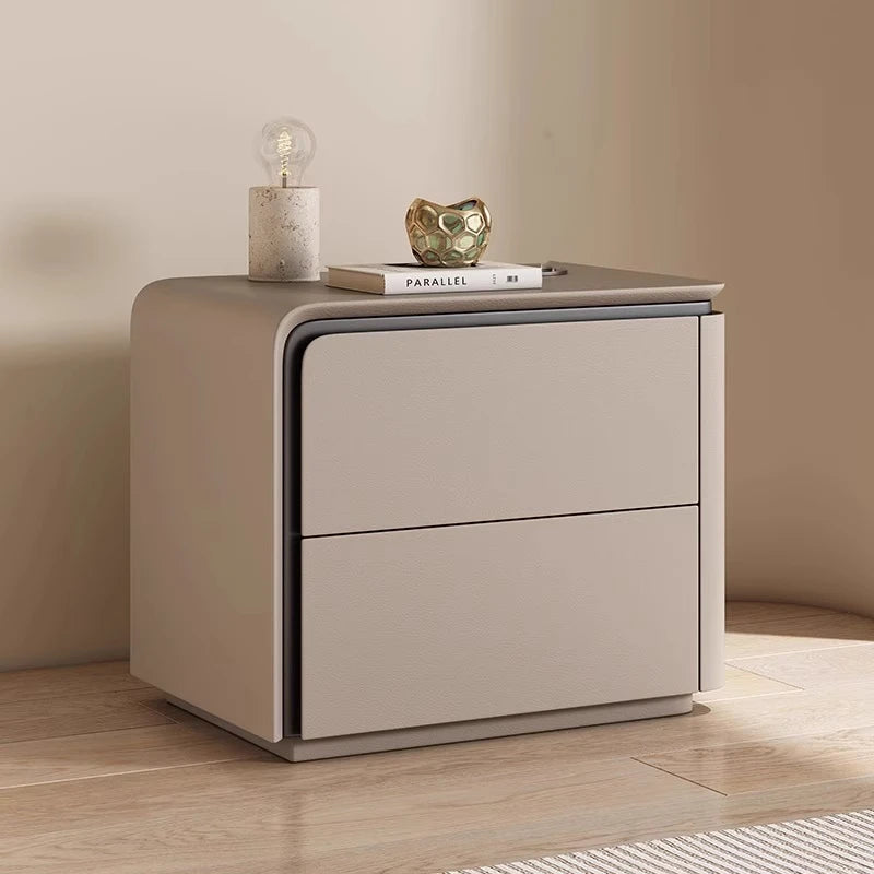 Simple Modern Night Table Storage Nordic Aesthetic Luxury Nightstand