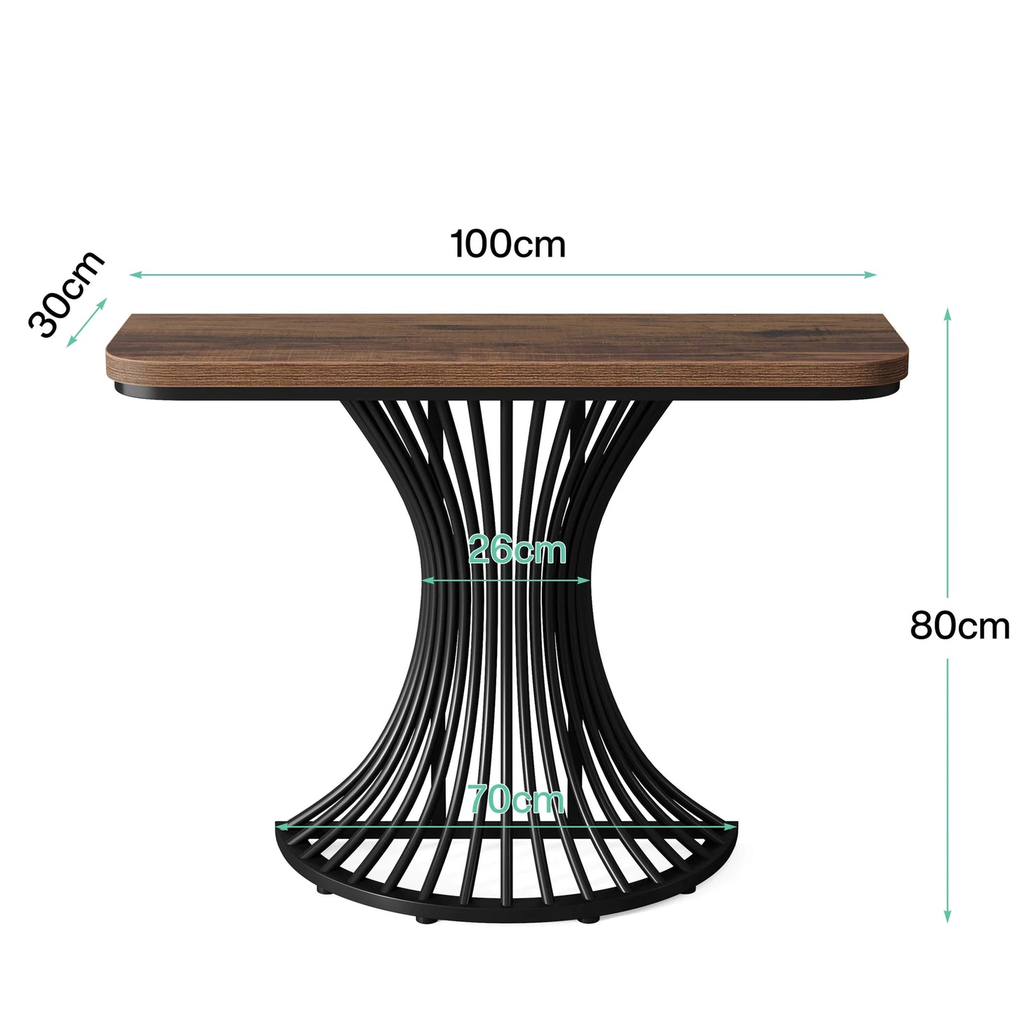 Geometric Console Table