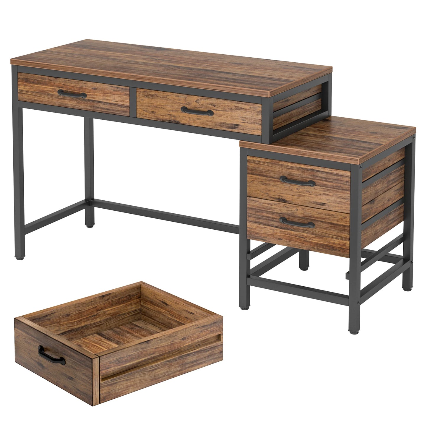 Reversible Drawer Desk