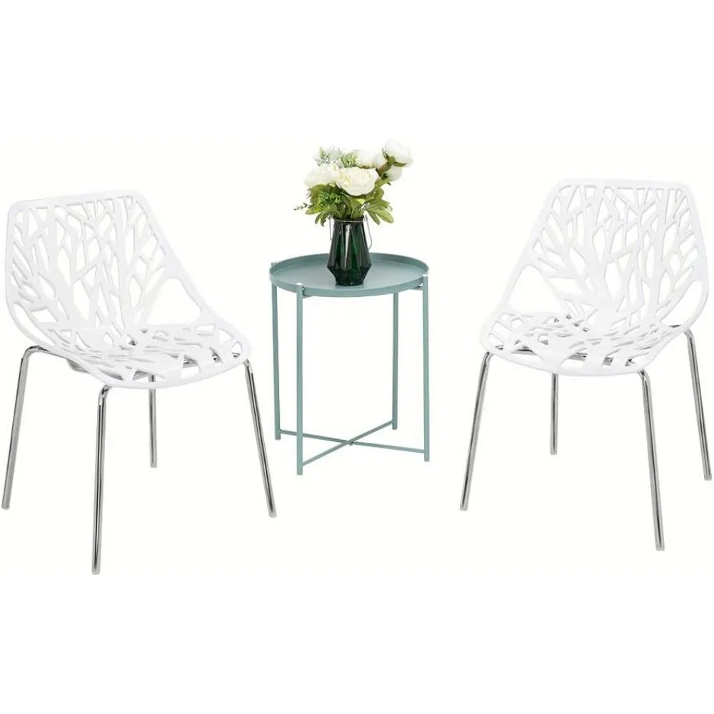 White Birch Stackable Chairs