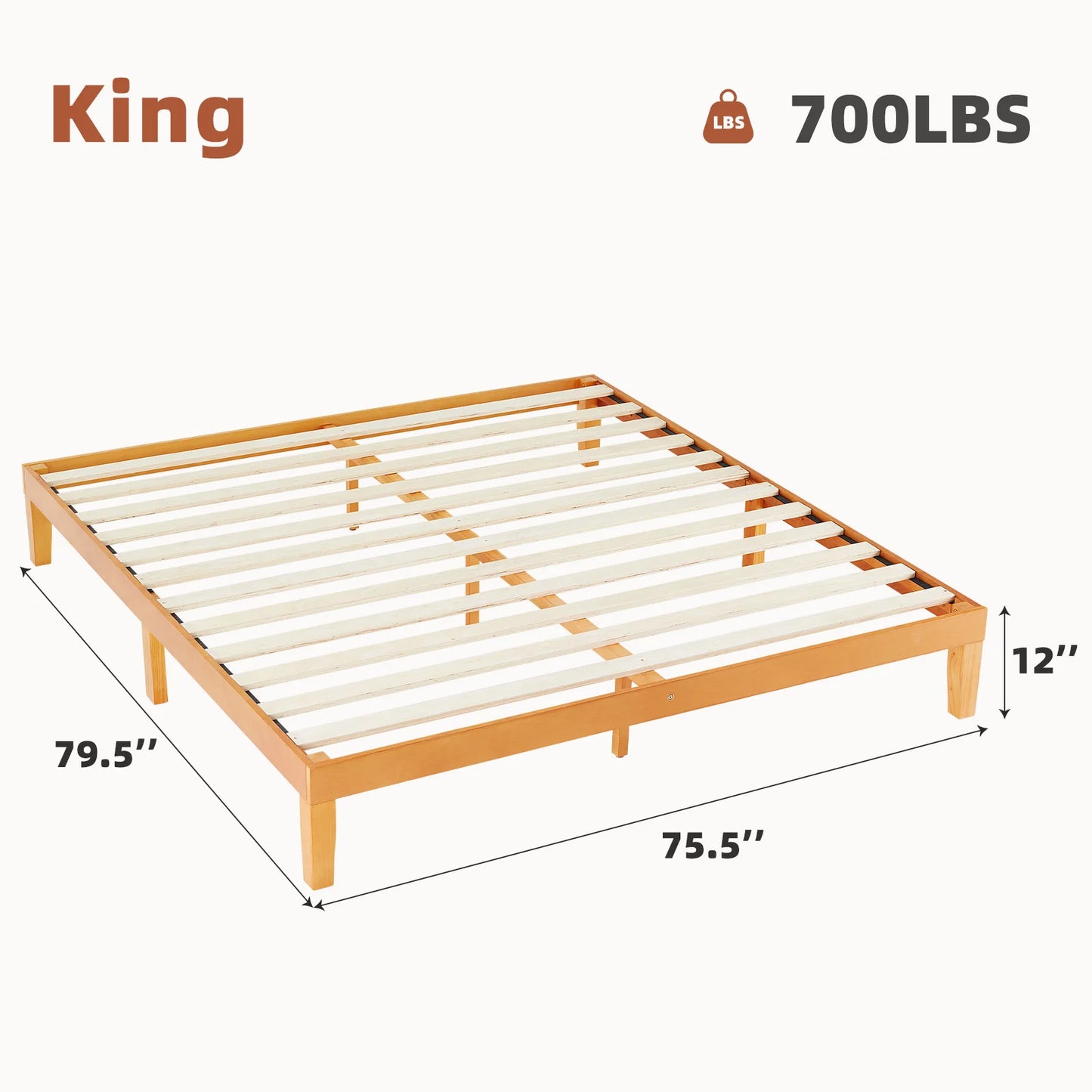 Wood Queen Bed Frame