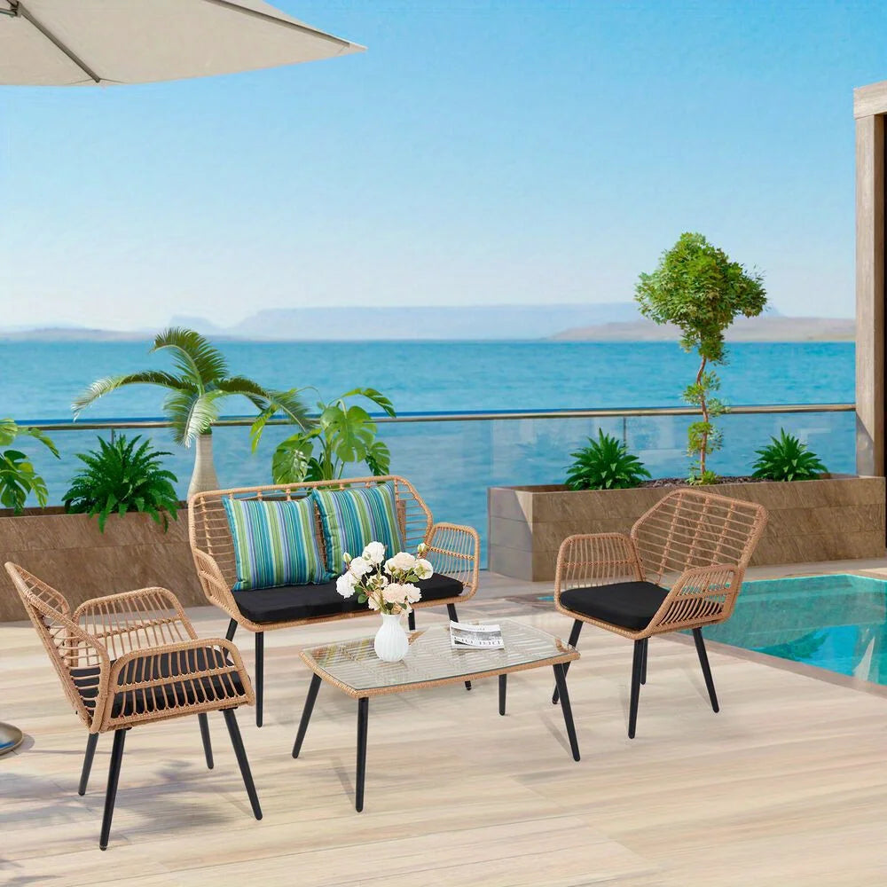 Rattan Patio Set