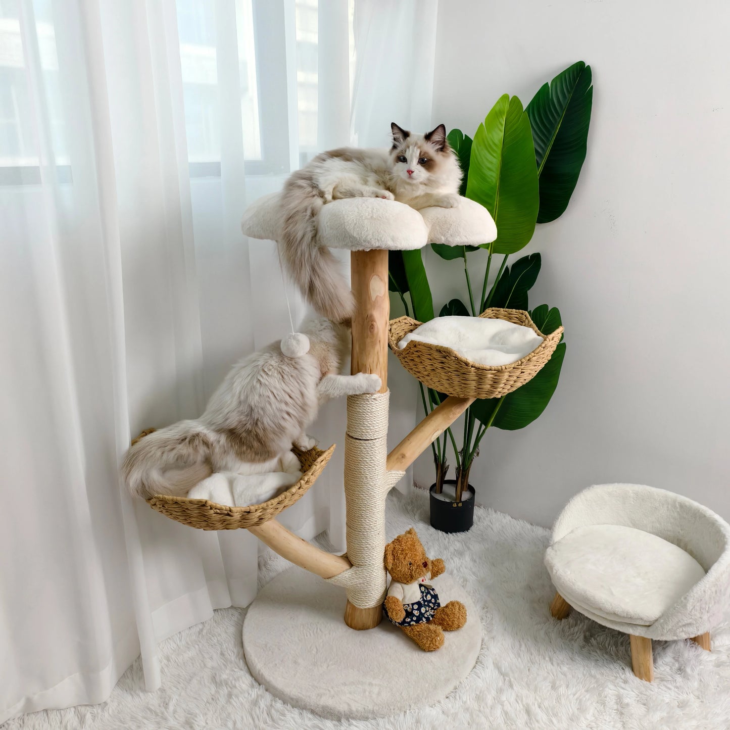 Modern Cat Tree Activity Tower