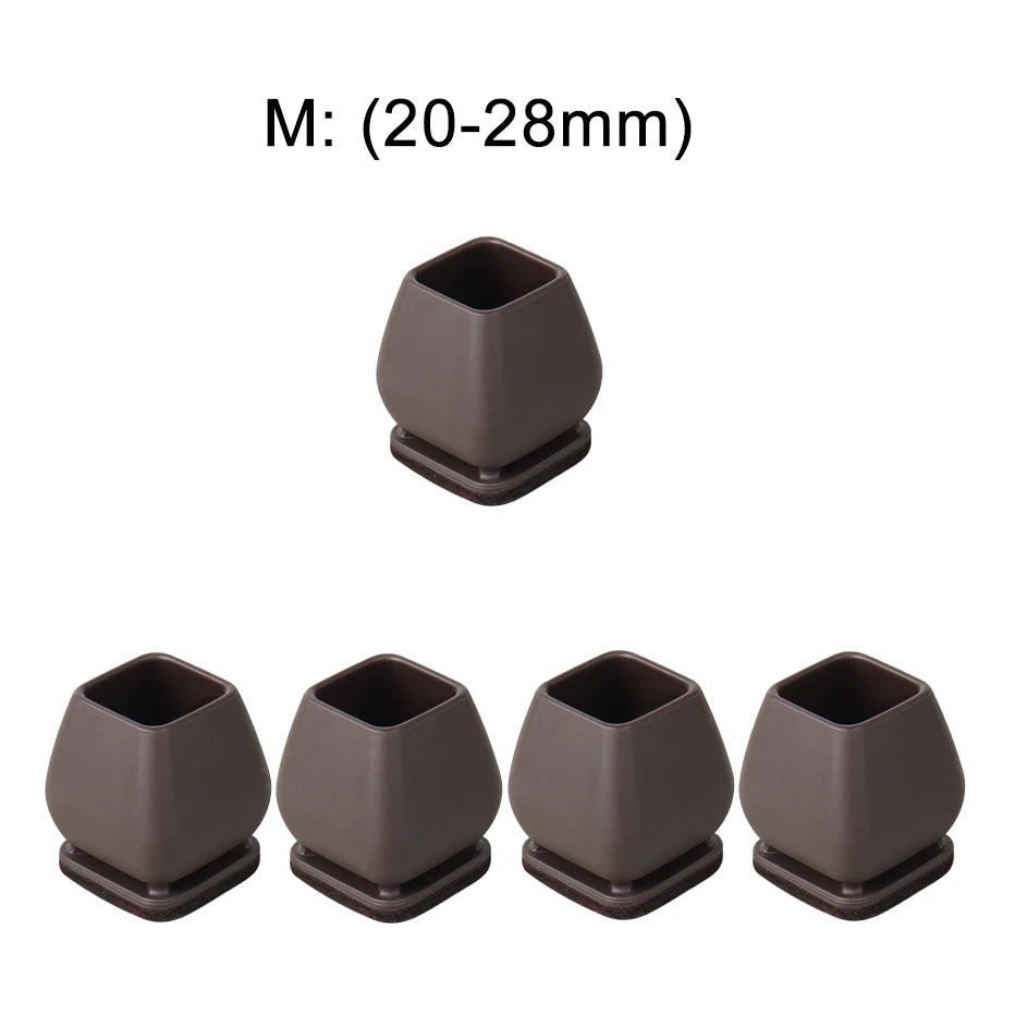 Chair Leg Floor Protectors with Felt Pads