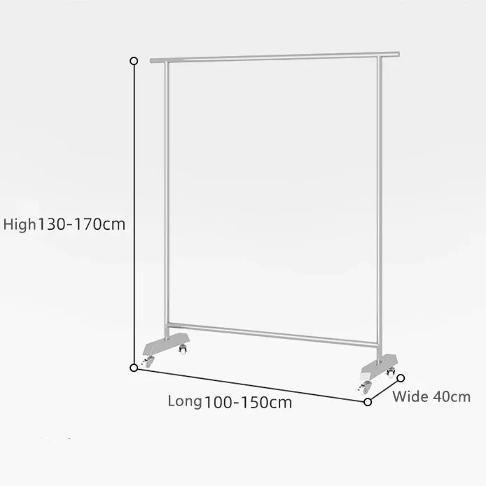 Adjustable Mobile Clothes Rail